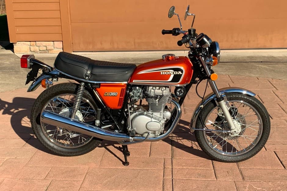 1974 Honda CB360 & CL360 sold for $7,600
