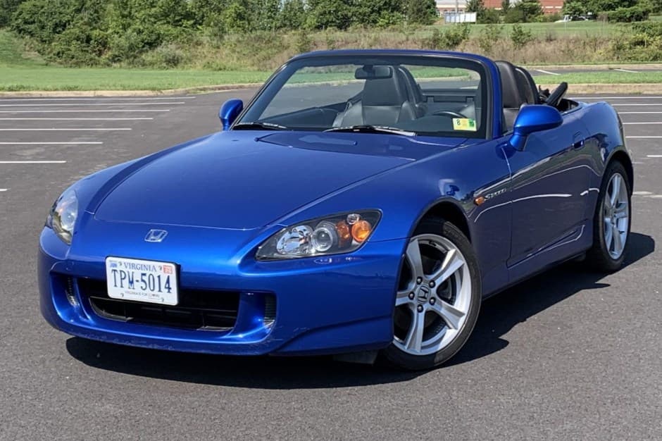 2008 Honda S2000 sold for $33,500
