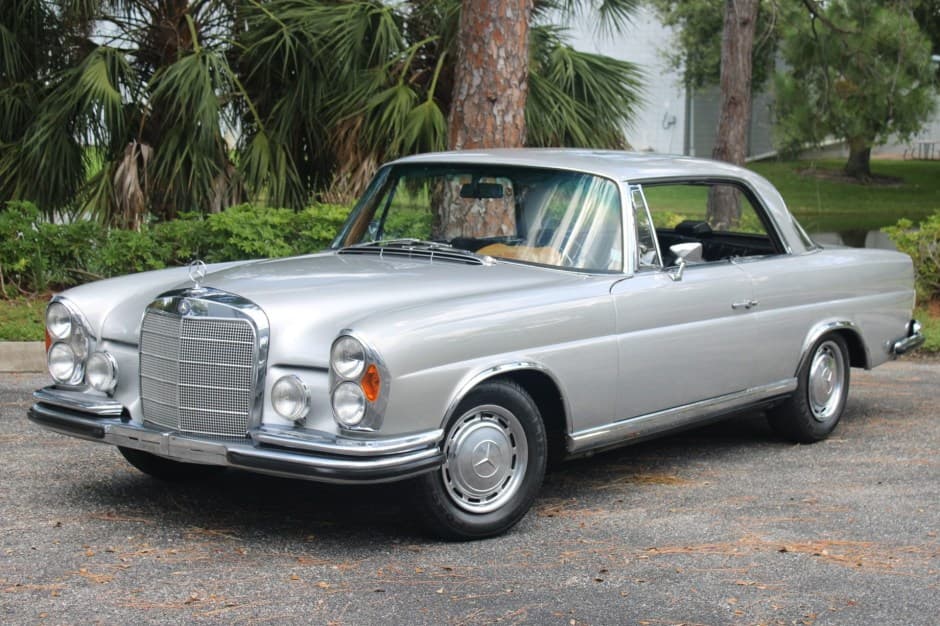 1966 Mercedes-Benz W111 Coupe & Cabriolet sold for $32,500