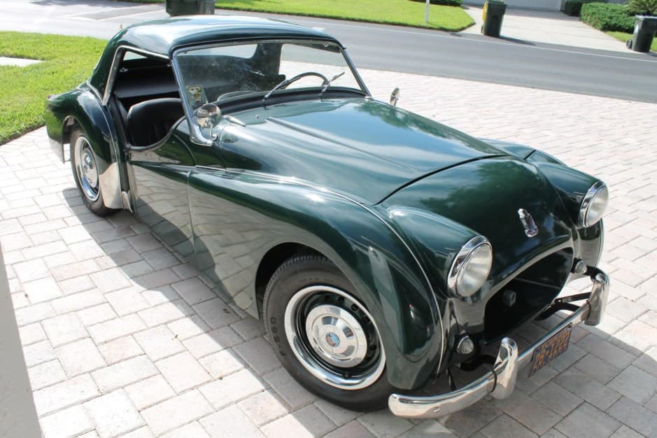 1954 Triumph TR2 sold for $34,000