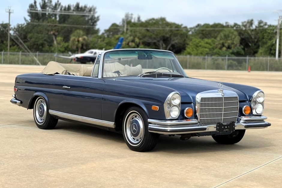 1970 Mercedes-Benz W111 Coupe & Cabriolet sold for $150,000