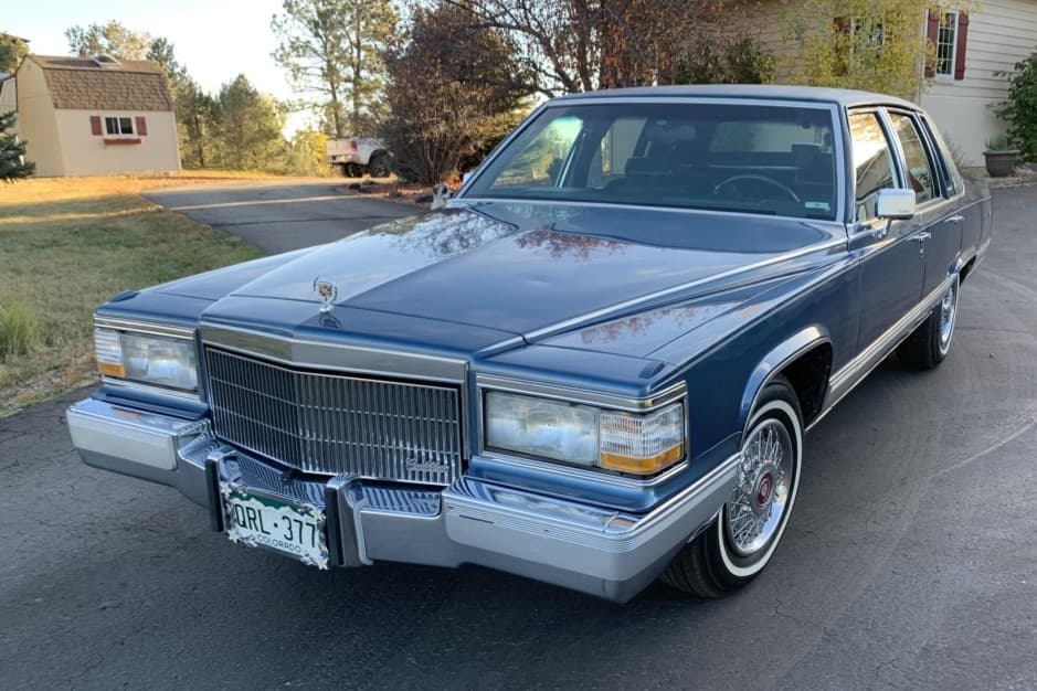 1992 Cadillac Brougham sold for $10,500