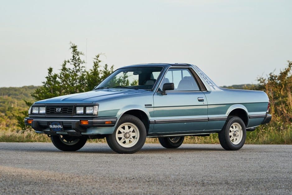 1986 Subaru BRAT sold for $22,000