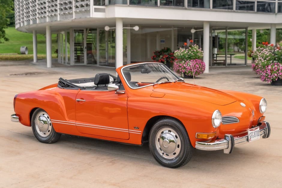 1972 Volkswagen Karmann Ghia sold for $24,000