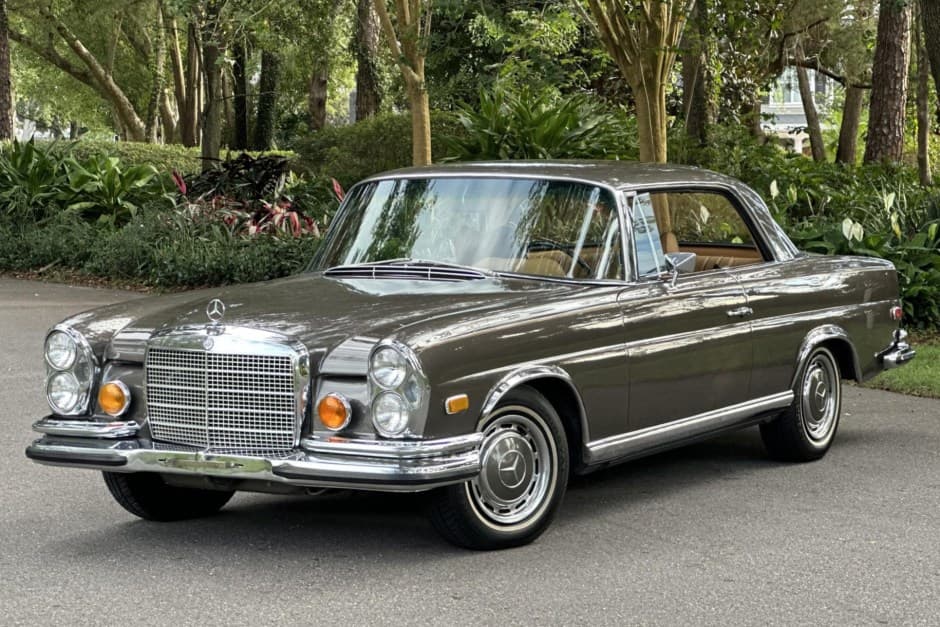 1971 Mercedes-Benz W111 Coupe & Cabriolet sold for $70,500