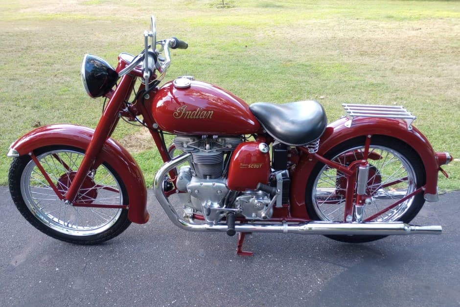 1949 Indian Scout sold for $16,125