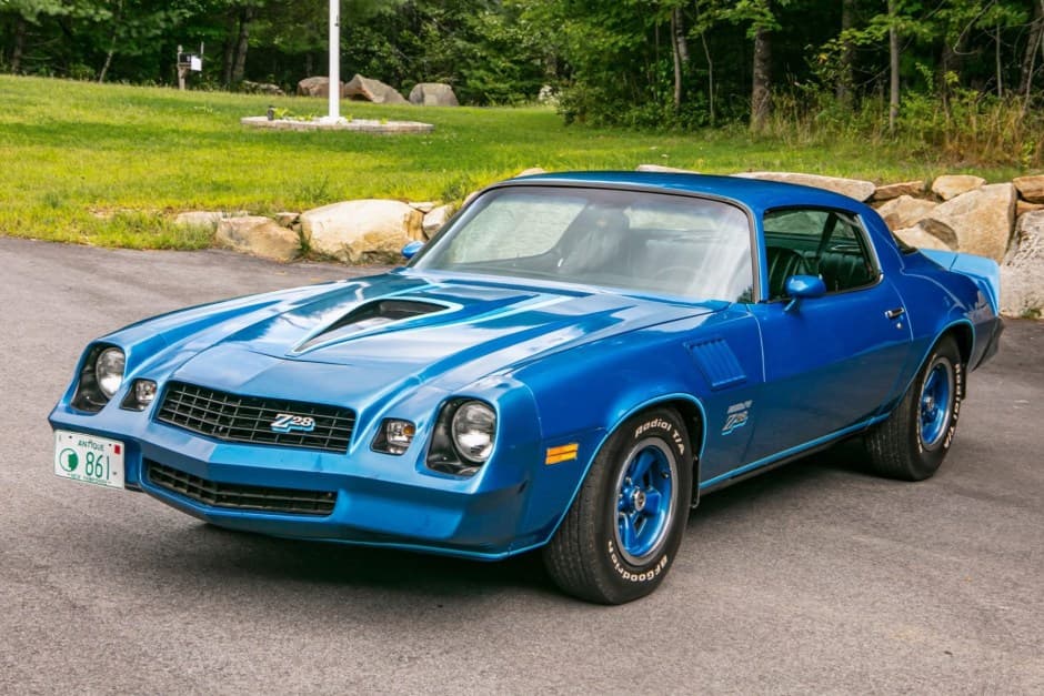 1978 Chevrolet Camaro 2nd Generation 1970-1981 sold for $15,250