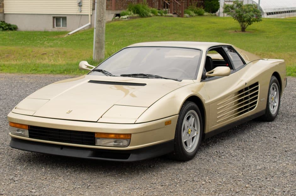 1988 Ferrari Testarossa sold for $153,000