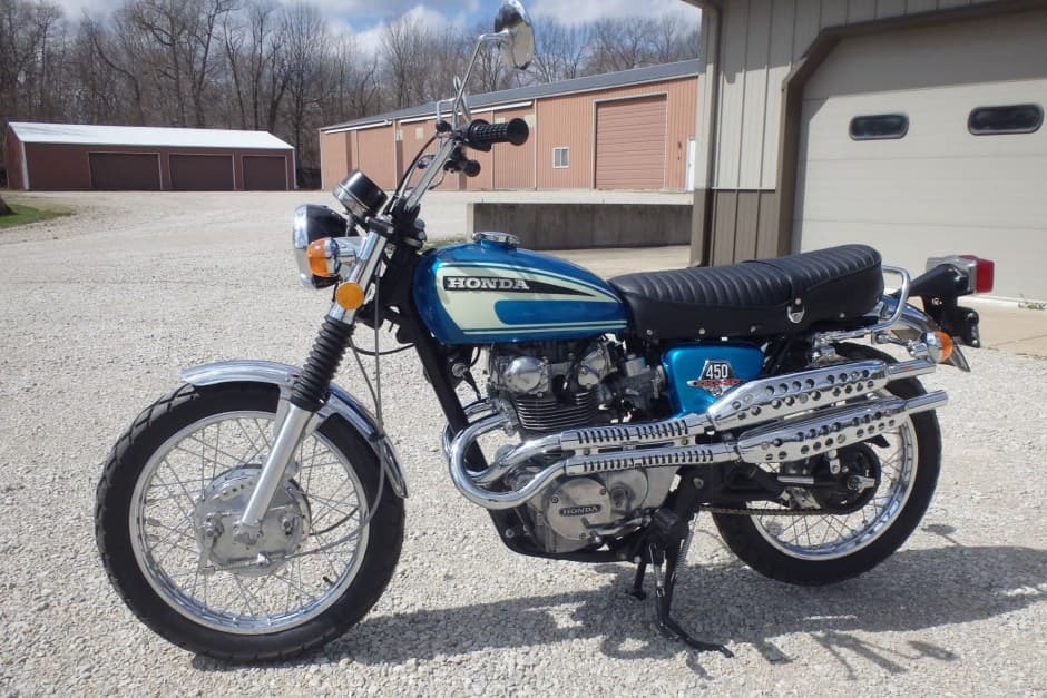 1973 Honda CB450, CL450, & CB500 Twin sold for $9,000