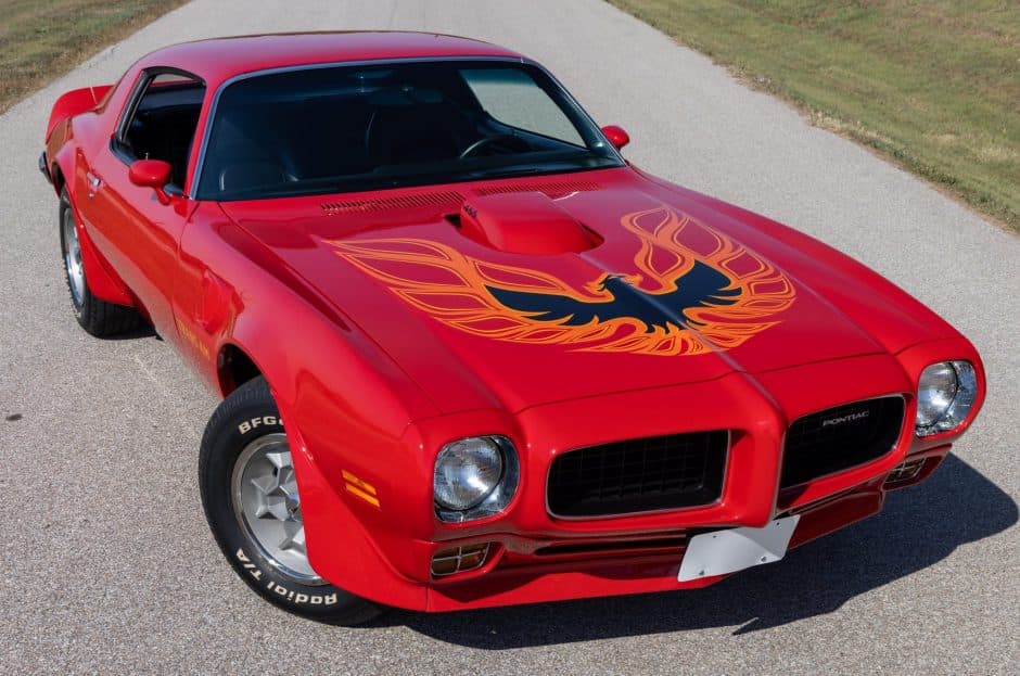 1973 Pontiac Firebird (1970-1981) sold for $75,000