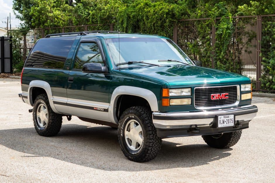 1995 GMC Yukon GMT400 sold for $17,500