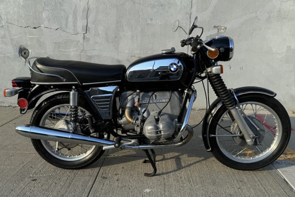 1972 BMW Motorcycles sold for $3,700