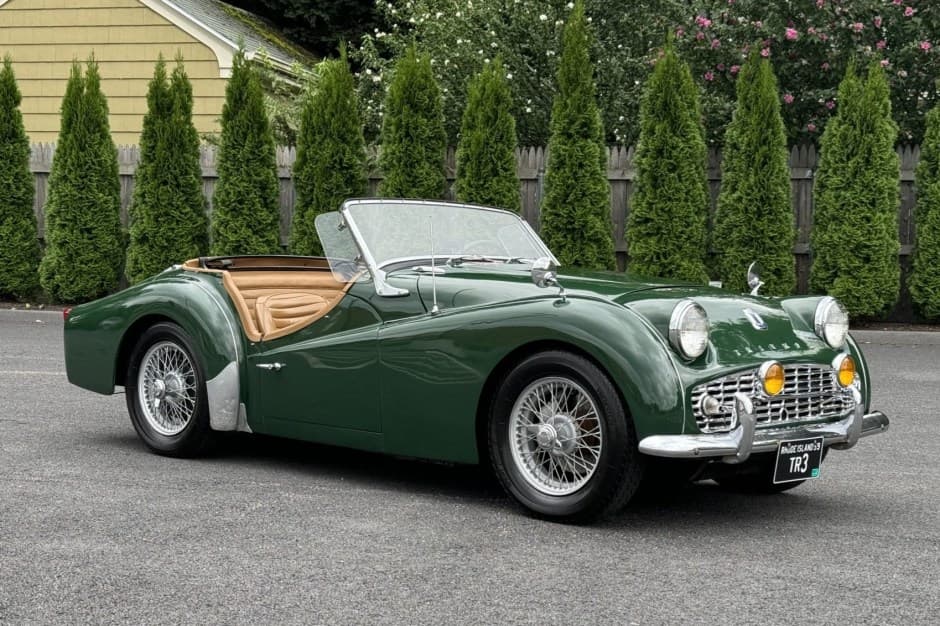 1958 Triumph TR3 sold for $16,750