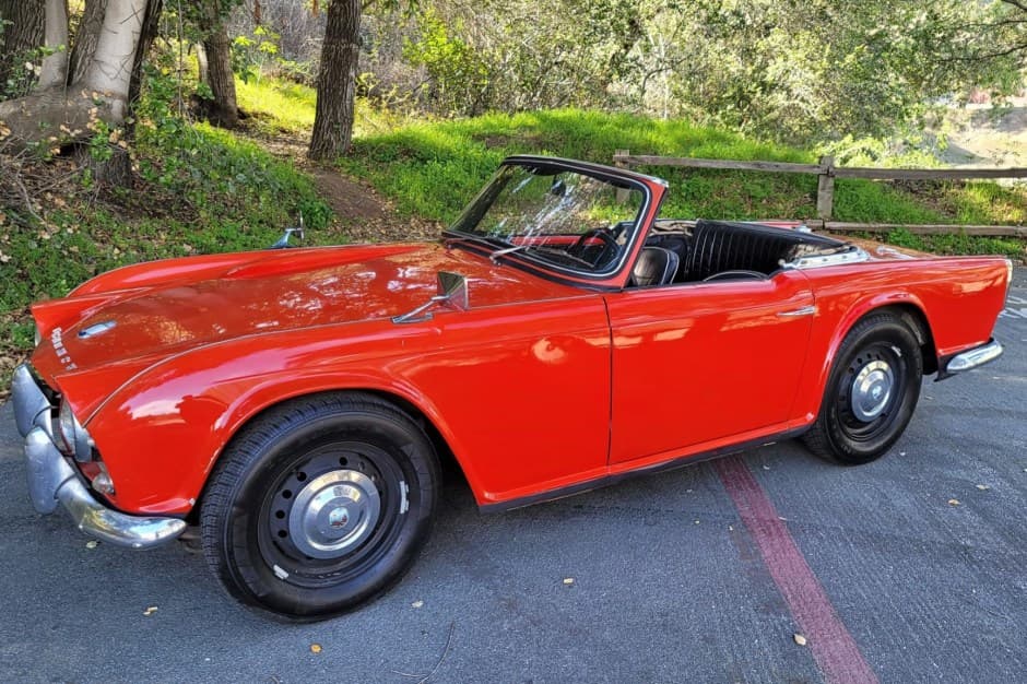 1963 Triumph TR4 sold for $14,350