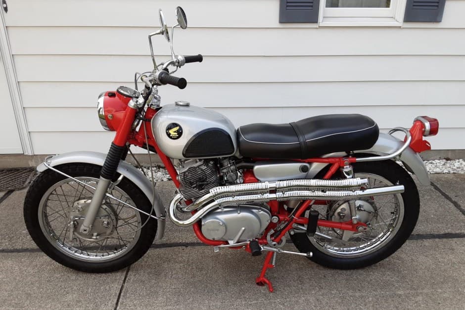1966 Honda Dream, CB77 Super Hawk, & CL77 Scrambler sold for $5,800