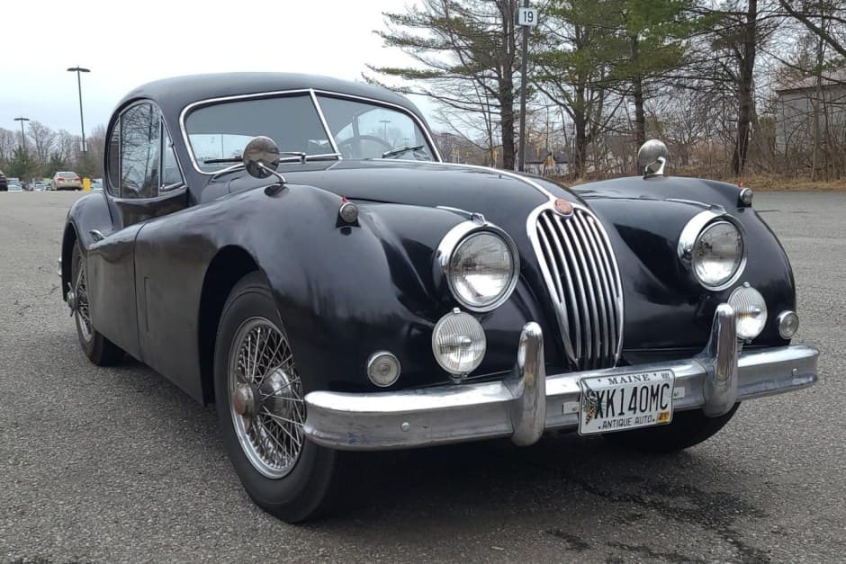 1956 Jaguar XK140 sold for $42,000
