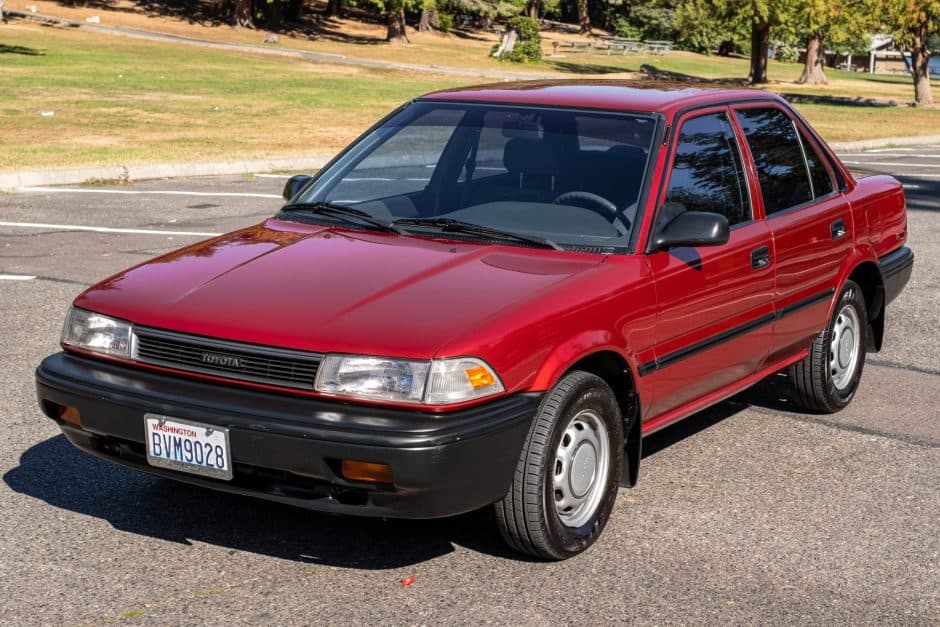 1989 Toyota Corolla sold for $7,500