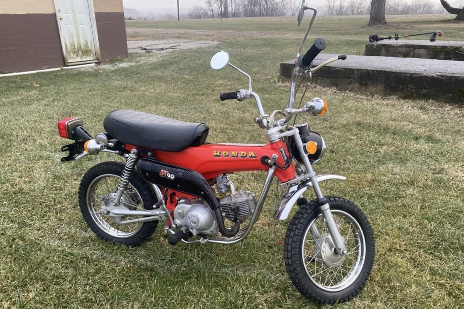 1973 Honda ST90 sold for $3,400