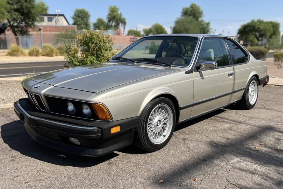 1985 BMW E24 6-Series sold for $14,700