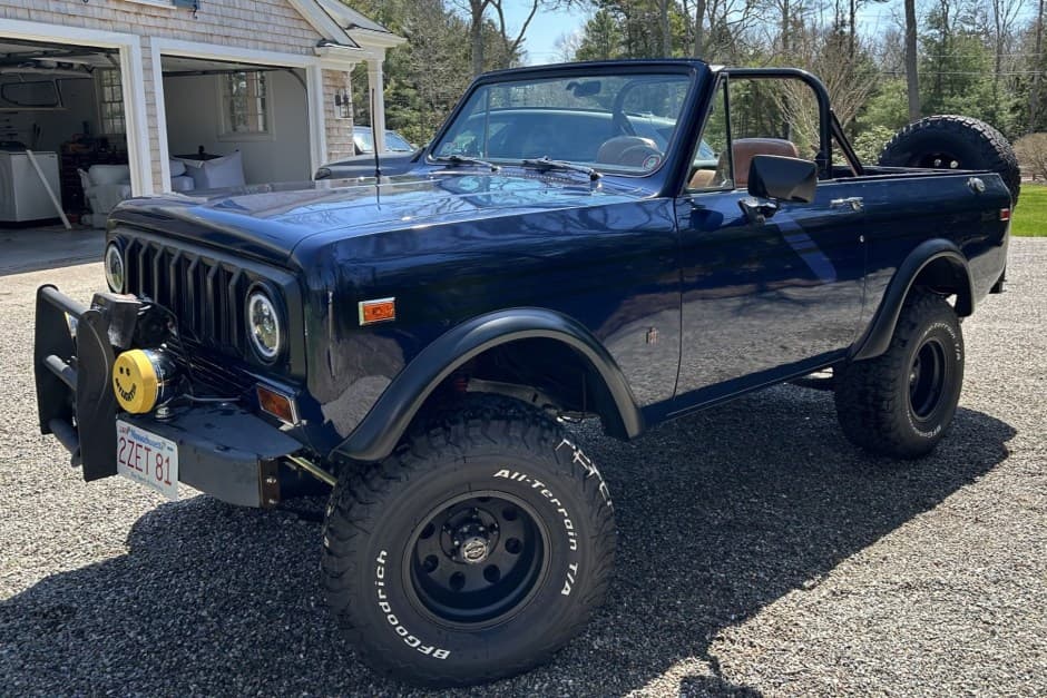 1973 International Harvester Scout sold for $47,250