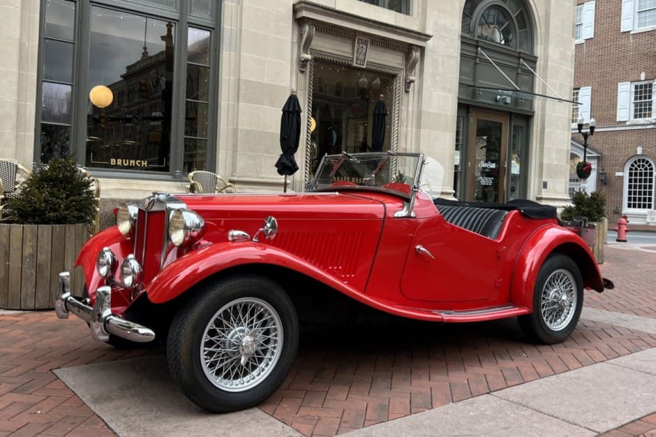1950 MG TD sold for $24,250