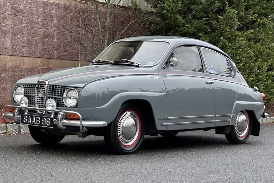 1968 Saab 96 sold for $31,000