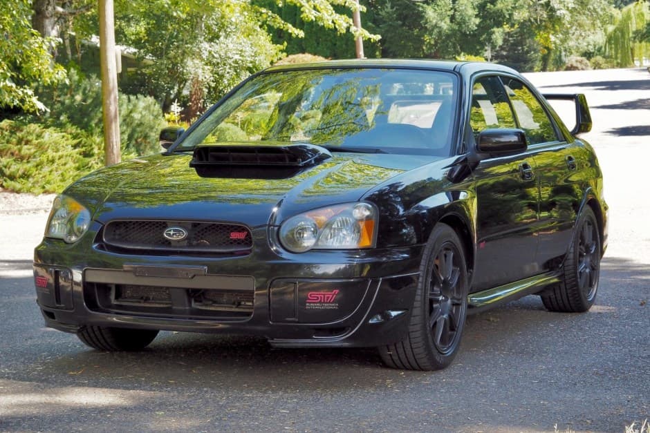 2005 Subaru WRX STi sold for $22,000
