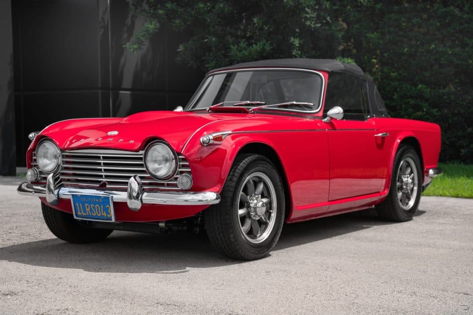 1966 Triumph TR4 sold for $26,750