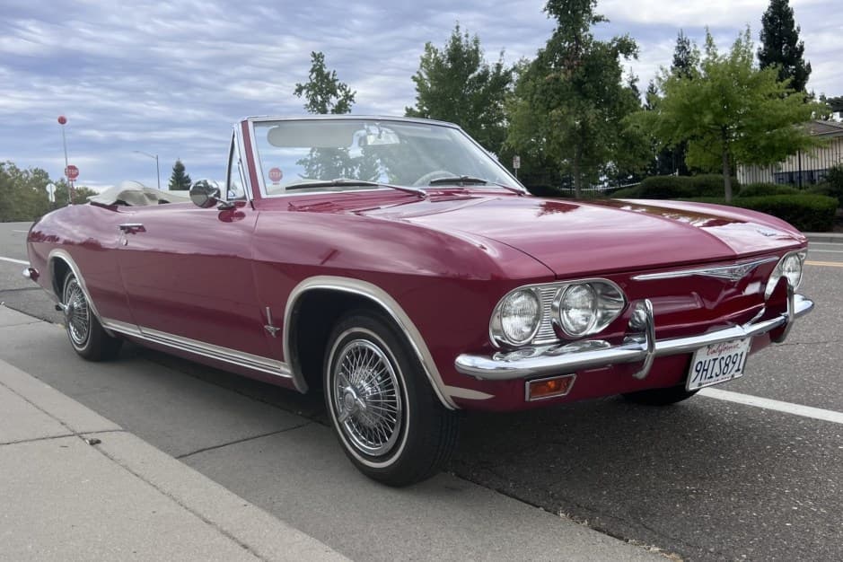 1965 Chevrolet Corvair (1965-1969) sold for $13,750