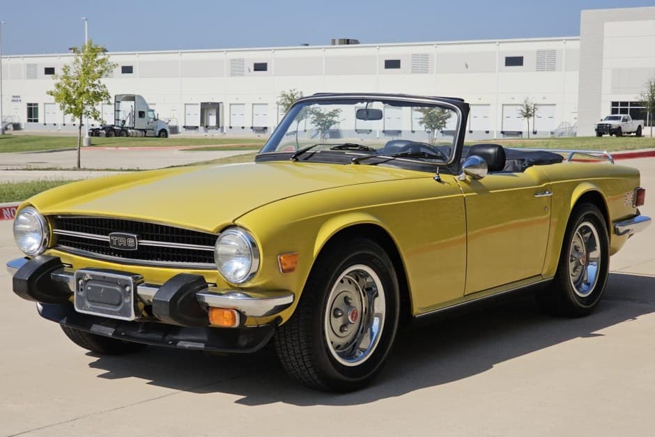 1976 Triumph TR6 sold for $27,000