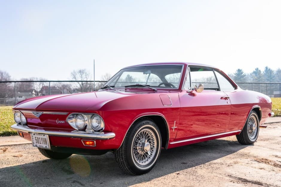 1967 Chevrolet Corvair (1965-1969) sold for $20,500