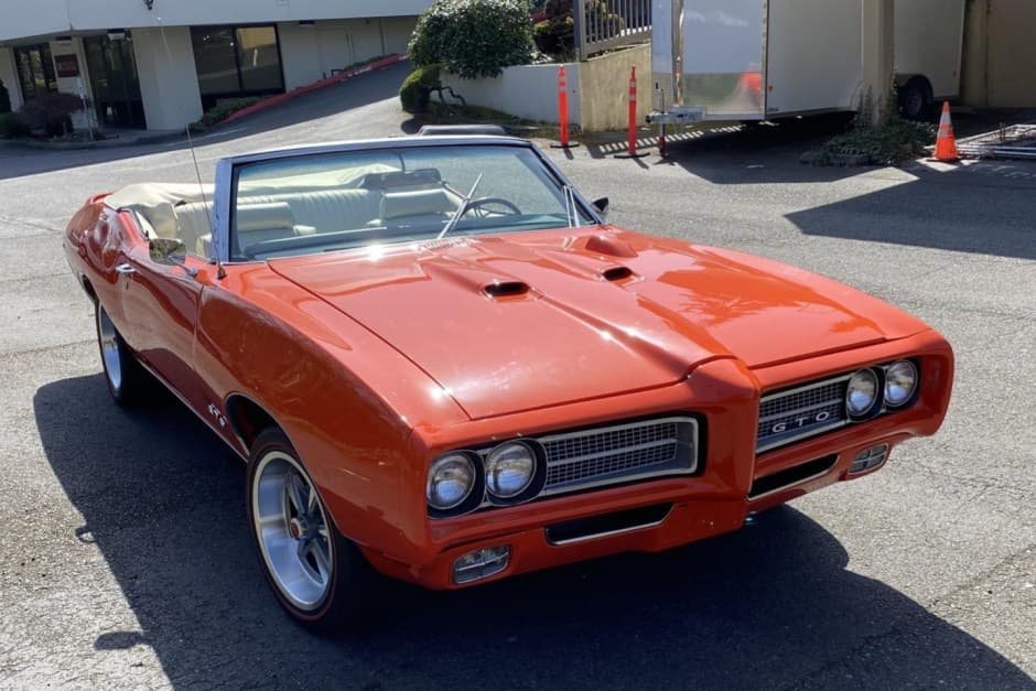 1969 Pontiac GTO sold for $40,250