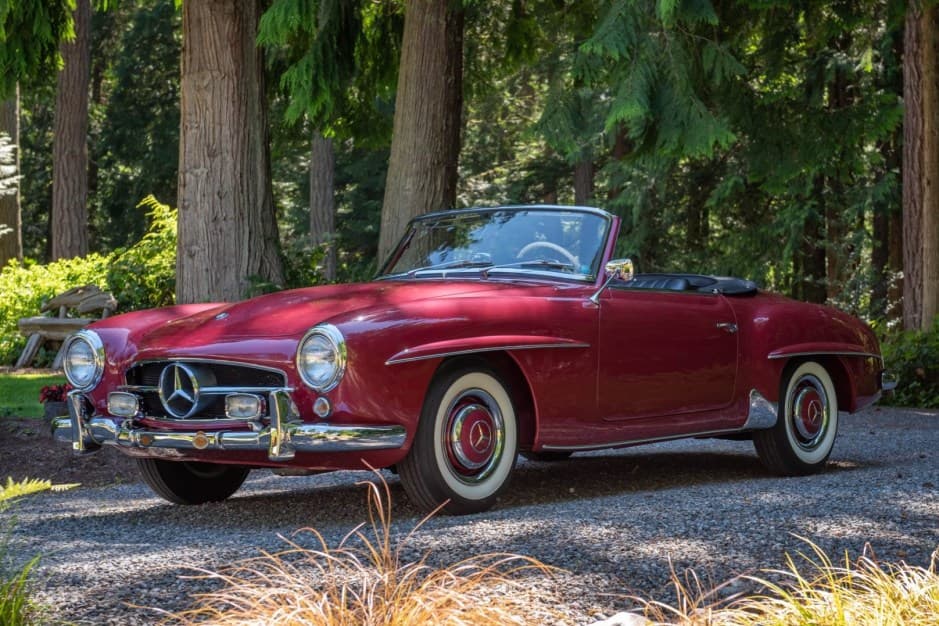 1956 Mercedes-Benz 190SL sold for $101,000
