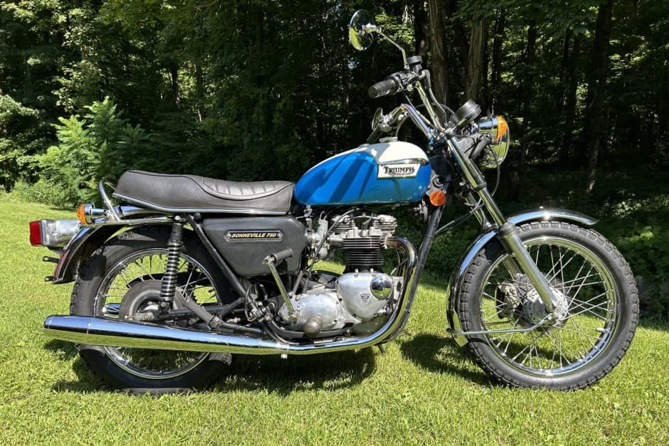 1978 Triumph Bonneville T140 sold for $4,250