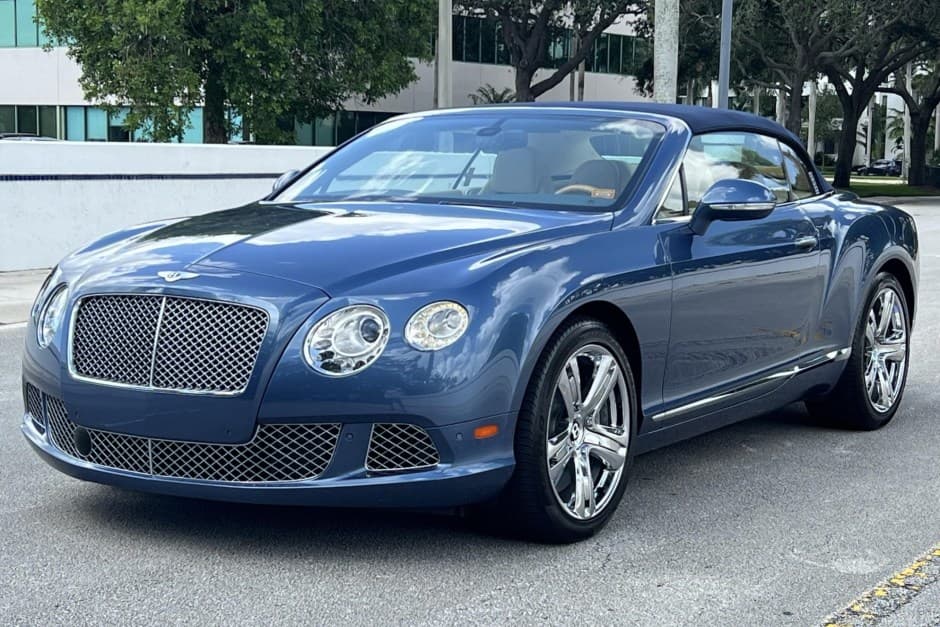 2012 Bentley Continental GT sold for $75,000