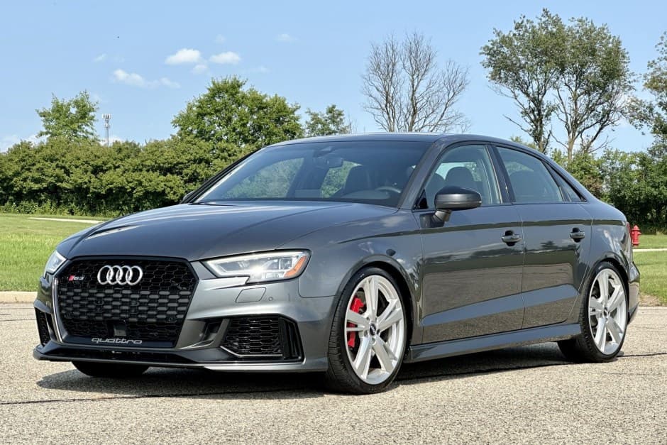 2018 Audi RS3 sold for $37,003
