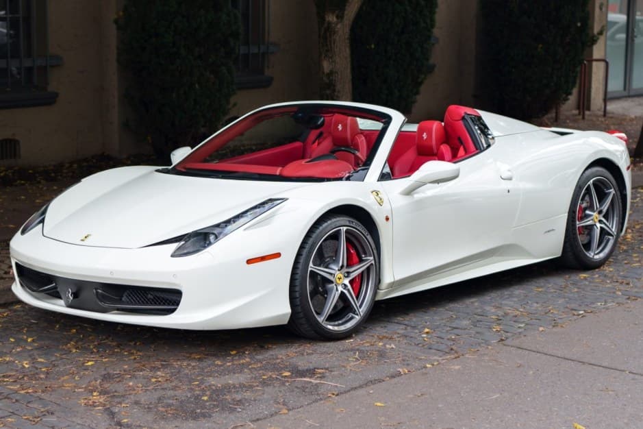 2013 Ferrari 458 sold for $265,000