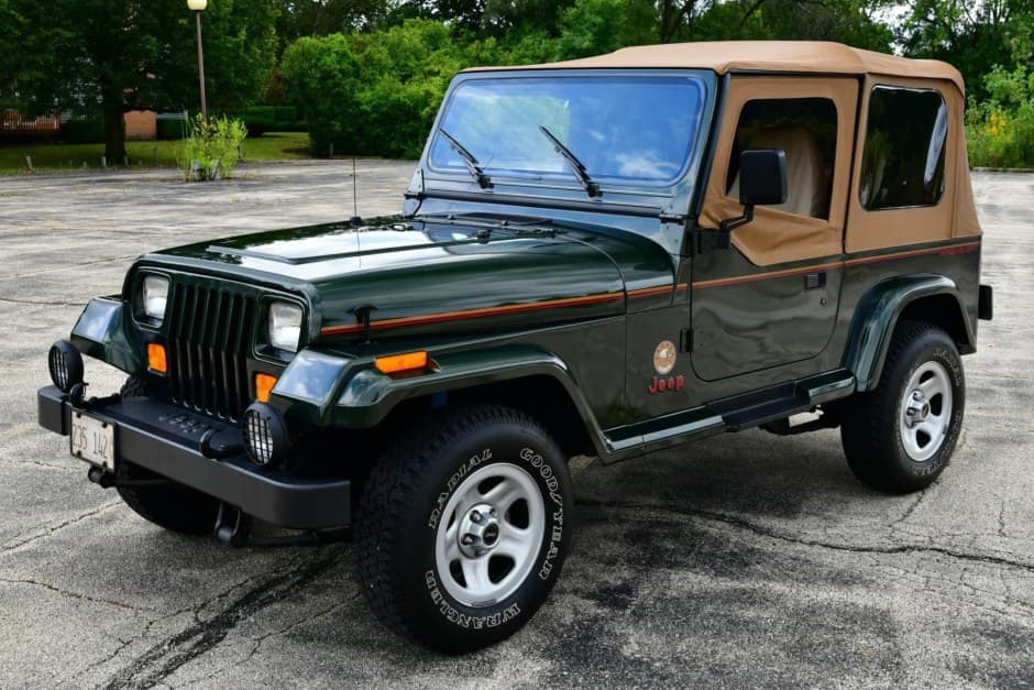 1995 Jeep Wrangler YJ (1987-1995) sold for $49,750