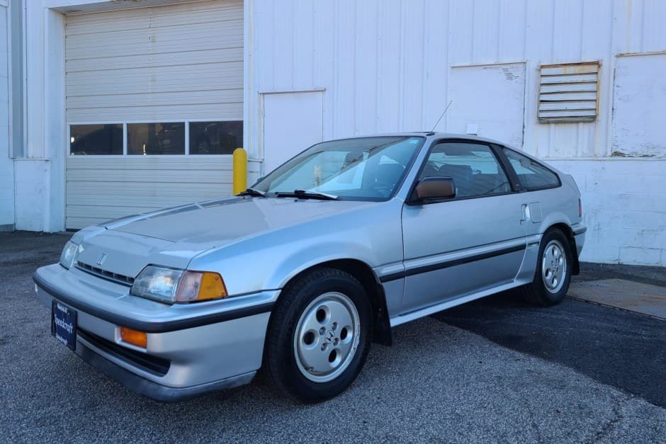 1987 Honda CRX sold for $5,400