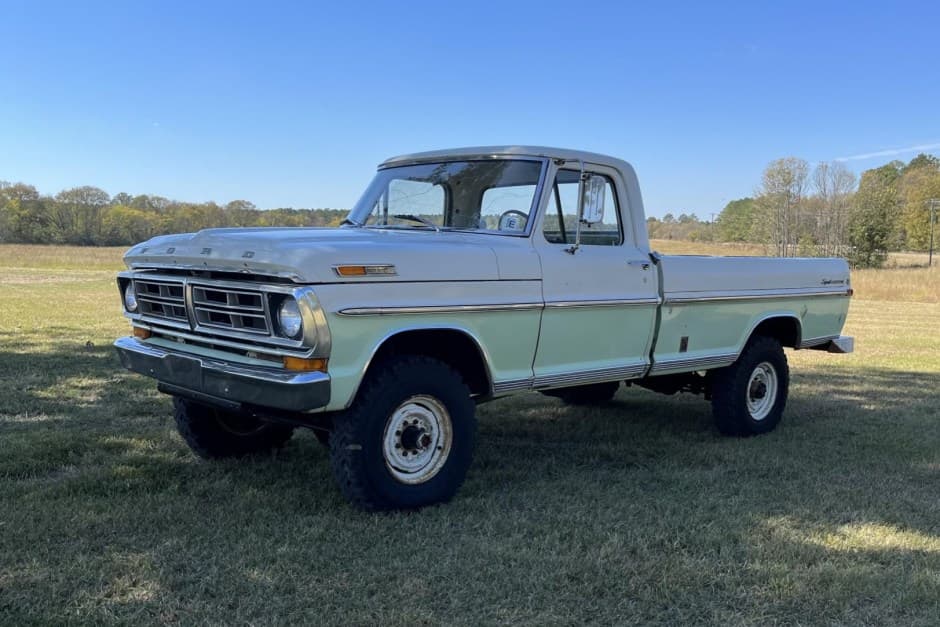 1972 Ford F-Series 1967-1972 sold for $12,000