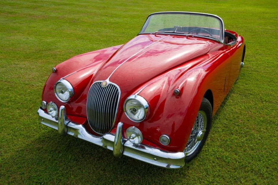1958 Jaguar XK150 sold for $57,000