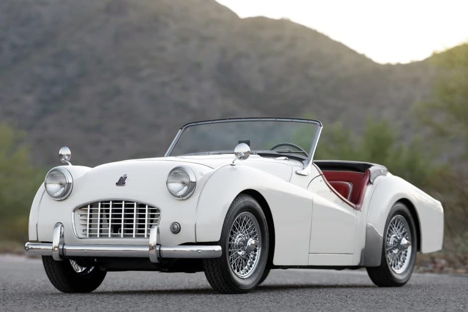 1957 Triumph TR3 sold for $30,000