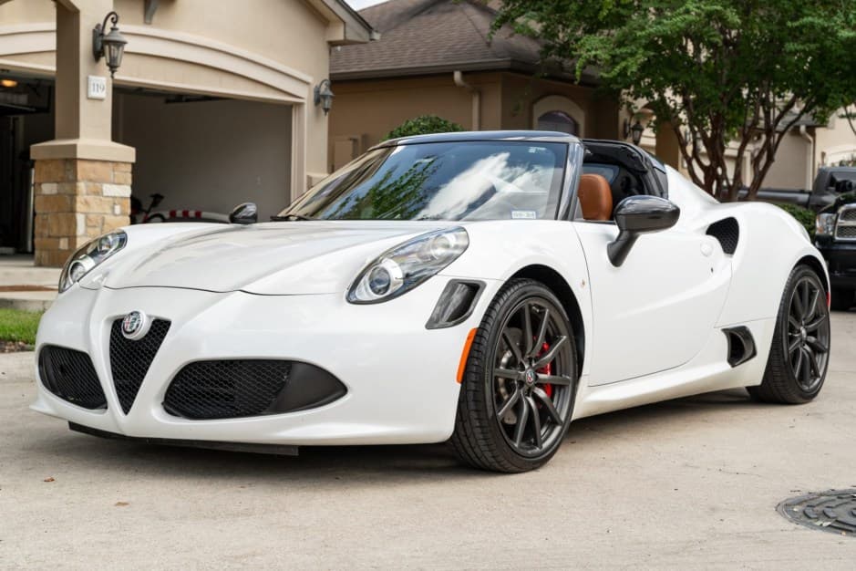 2018 Alfa Romeo 4C sold for $61,500