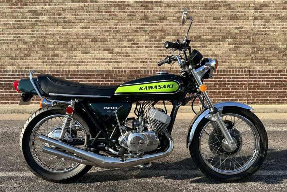 1974 Kawasaki H1 Mach III sold for $10,000