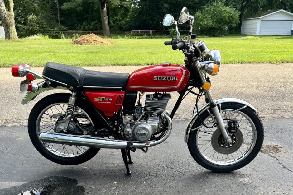 1975 Suzuki Motorcycles sold for $2,500