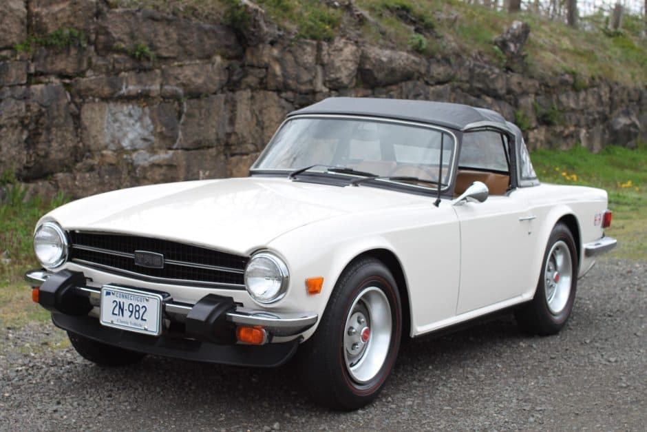 1976 Triumph TR6 sold for $26,250