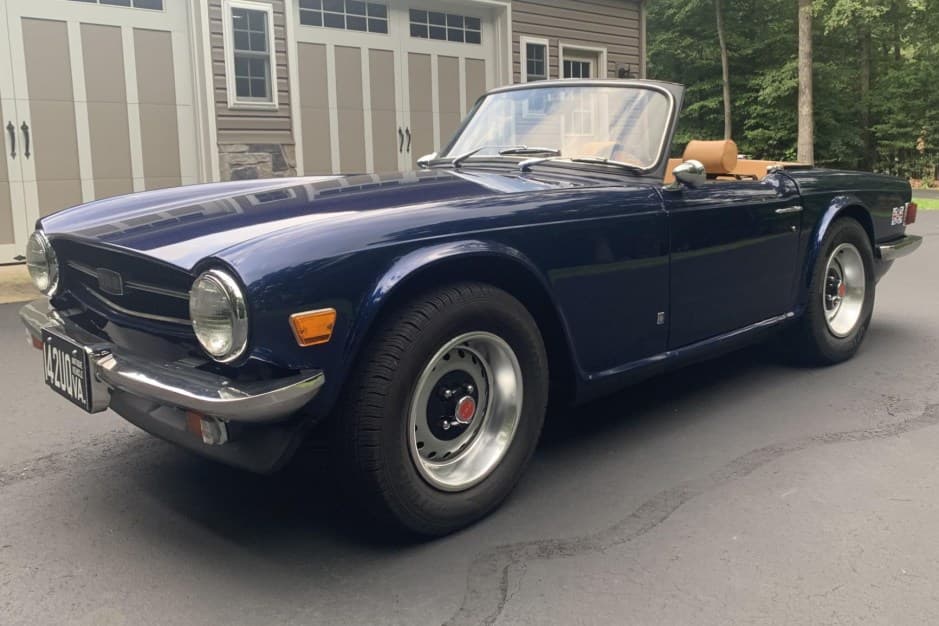 1975 Triumph TR6 sold for $19,500
