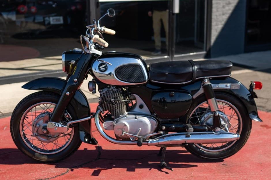 1966 Honda Dream, CB77 Super Hawk, & CL77 Scrambler sold for $4,000