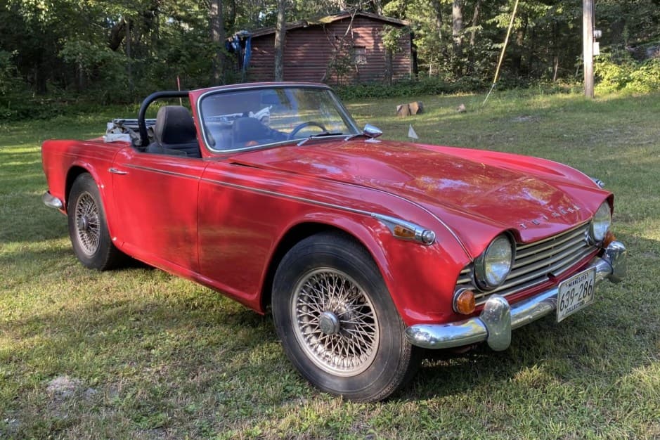 1966 Triumph TR4 sold for $7,100