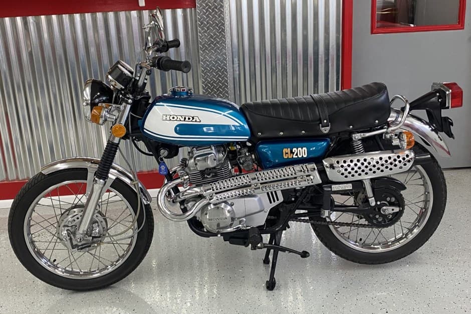 1974 Honda CB200 & CL200 sold for $7,100